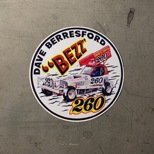 Stickers Dave Berresford 260 Bezz BriSCA F1  stock car 