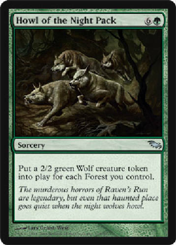 HOWL OF THE NIGHT PACK X4 4X Shadowmoor MTG Magic the Gathering Cards DJMagic - Bild 1 von 1