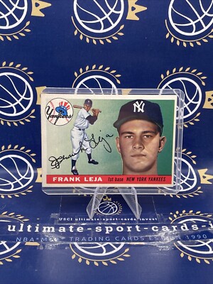   1955 Topps #99 Frank Leja NM-MT+ New York Yankees- -Vintage**rare**