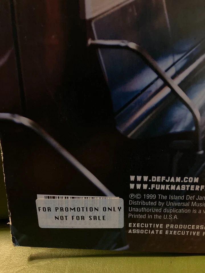 Funkmaster Flex & Big Kap The Tunnel Vinyl Album 2LP Original VG+ PROMO Foto 3 de 4