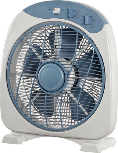 ZEPHIR VENTILATORE PORTATILE BOX TAVOLO 30CM 3 VELOCITA ESTATE BIANCO PH134B - Foto 1 di 1