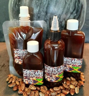 PORTLAND TRIPLE FILTERED JAMAICAN BLACK CASTOR OIL 50-100ML. HAIR & BODY CARE