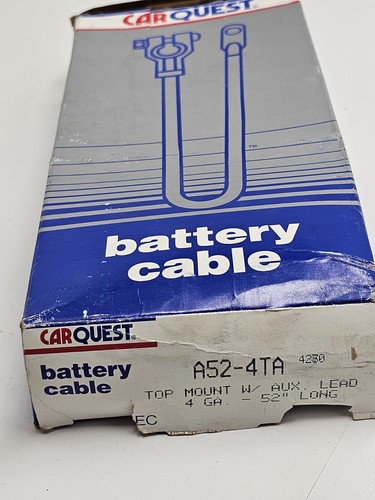 Battery Cable Top Mount 52" L For Ford Explorer Mercury Mountaineer A52-4TA - Picture 10 of 11