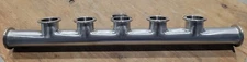 1.5" Tri Clamp Manifold - 5 port - Sanitary - SS 304