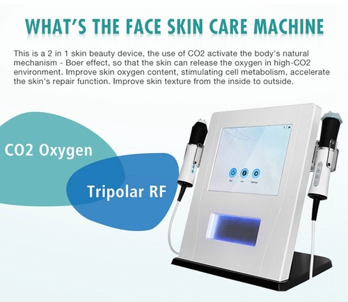 3 in1 Gesichtsbehandlung CO2 Bubble Machine Anti-Falten, Hautpflege Beauty Spa - Picture 5 of 11