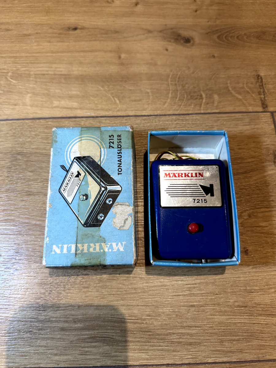 Marklin 7215 Alarm Release, Sound Triggers in original box | eBay