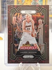 2024 Panini Prizm Monopoly WNBA Red Icons Prizm - #12 Lauren Jackson, SEA Storm