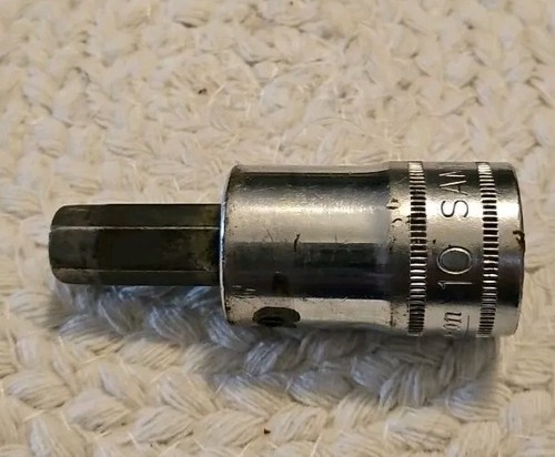 Snap-On Tools - Vintage 10mm Standard Hex Bit Socket Driver,1/2” Drive, SAM10A - Picture 14 of 17