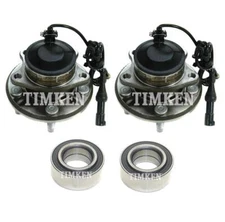 Timken Front and Rear Wheel Bearing and Hubs Kit For Jaguar S-Type Super V8 RWD