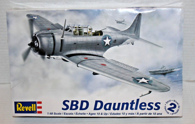 New Revell 5249  SBD Dauntless 1/48 Scale Plastic Model Kit Factory Sealed