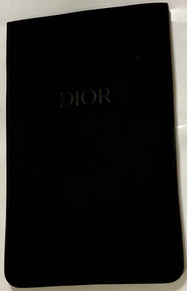 SET】 Christian Dior BIG hand mirror & velvet case logo SET】 Christian Dior BIG hand mirror & velvet case logo