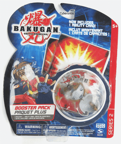Bakugan STINGLASH Series 2 Battle Brawlers Gray Haos Sealed Classic B1 Ball Toy
