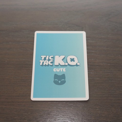 Tic Tac K.O. Lindo vs Evil | Lindo Tarjeta Tímido | Pieza de Juego de Repuesto Oficial - Imagen 5 de 6