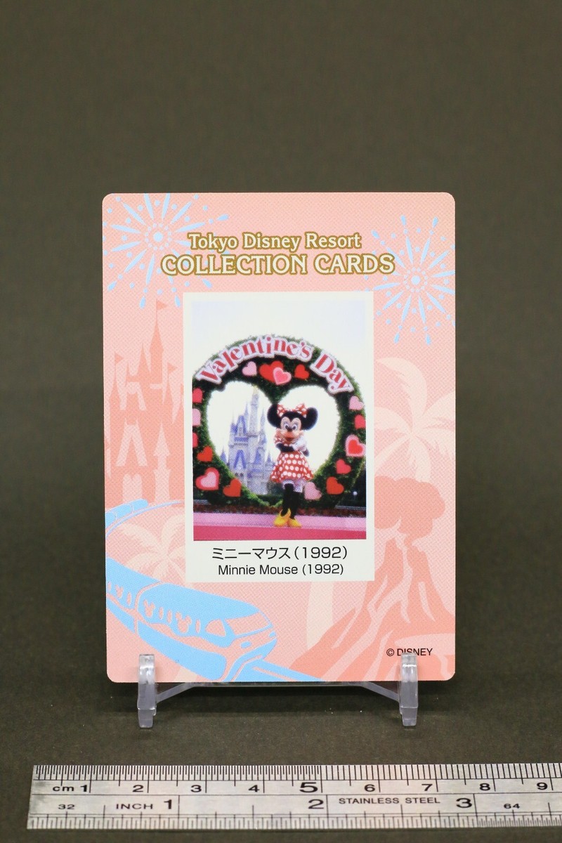 Mickey Mouse & Goofy 1990 Tokyo Disney Resort COLLECTION CARDS