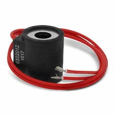 HydraForce 6302012 Solenoid Valve Coil, Wire Leads, 12v DC, Series 08