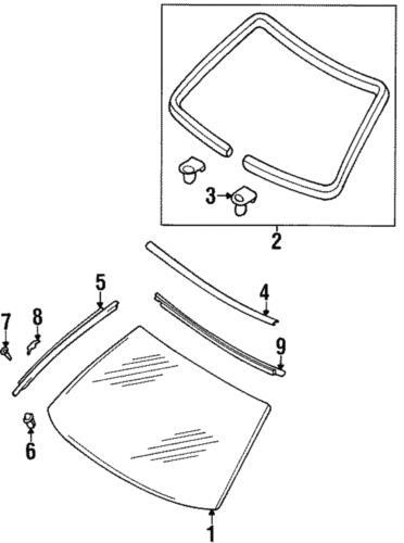 Moldura de revelado para Infiniti (P/N 72760-40U10)