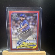 2024 Topps Series 2 Prelander Berroa #89BA-PBE 1989 Topps Auto 13/25 RC