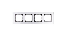Schneider Merten M-Elegance Quadruple Glasrah...