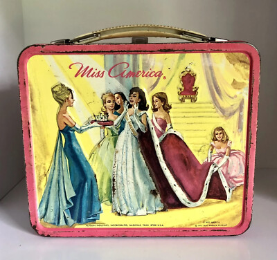 Vintage 1972 Miss America Beauty Pageant USA Metal Collectible