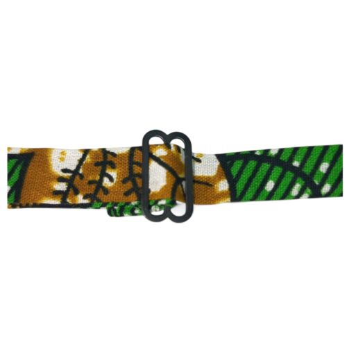 Men's Ankara Bow Tie, African Print Pretied Adjustable Fashion Bow Tie - Picture 7 of 7