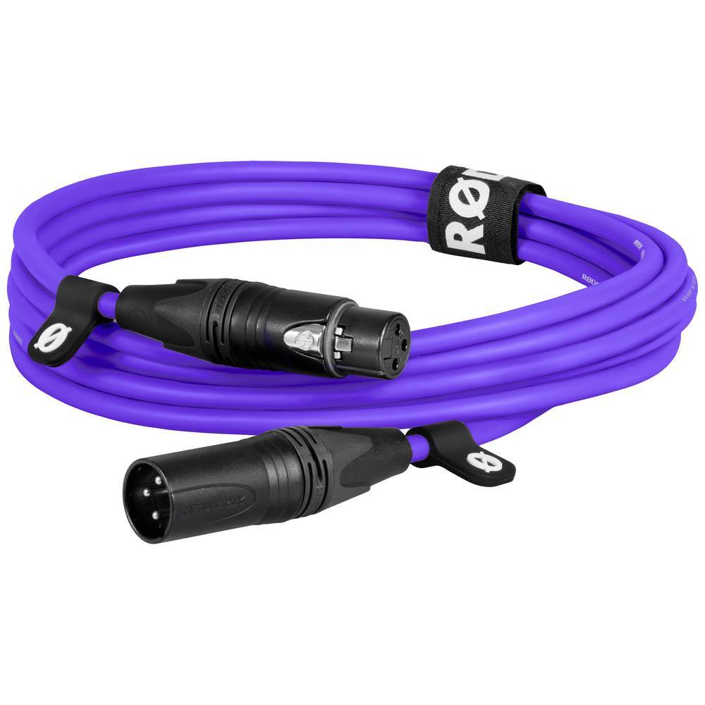 Rode XLR3M-PU XLR Verbindungskabel 3 м Lila