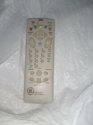 GE RCG110DA1 DVD Remote Control DGE100N DGE505N RCA DGE100 DGE100NA