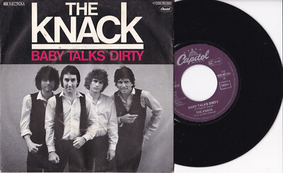 The Knack -Baby Talks Dirty / End Of The Game- 7'' 45 Capitol Records