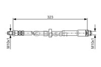 Bosch 1 987 476 293 Brake Hose For Audi