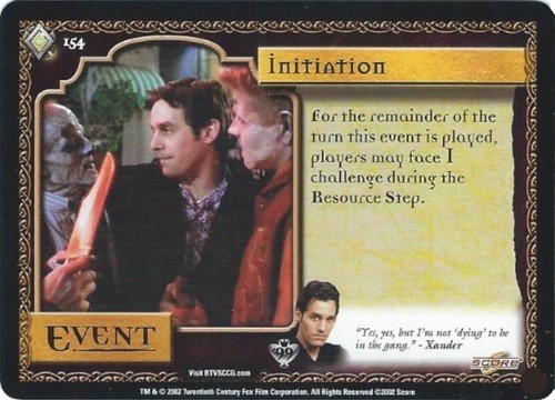 BUFFY THE VAMPIRE SLAYER COLLECTIBLE CARD GAME - CLASS OF '99 (SCORE - 2002) - Picture 148 of 171