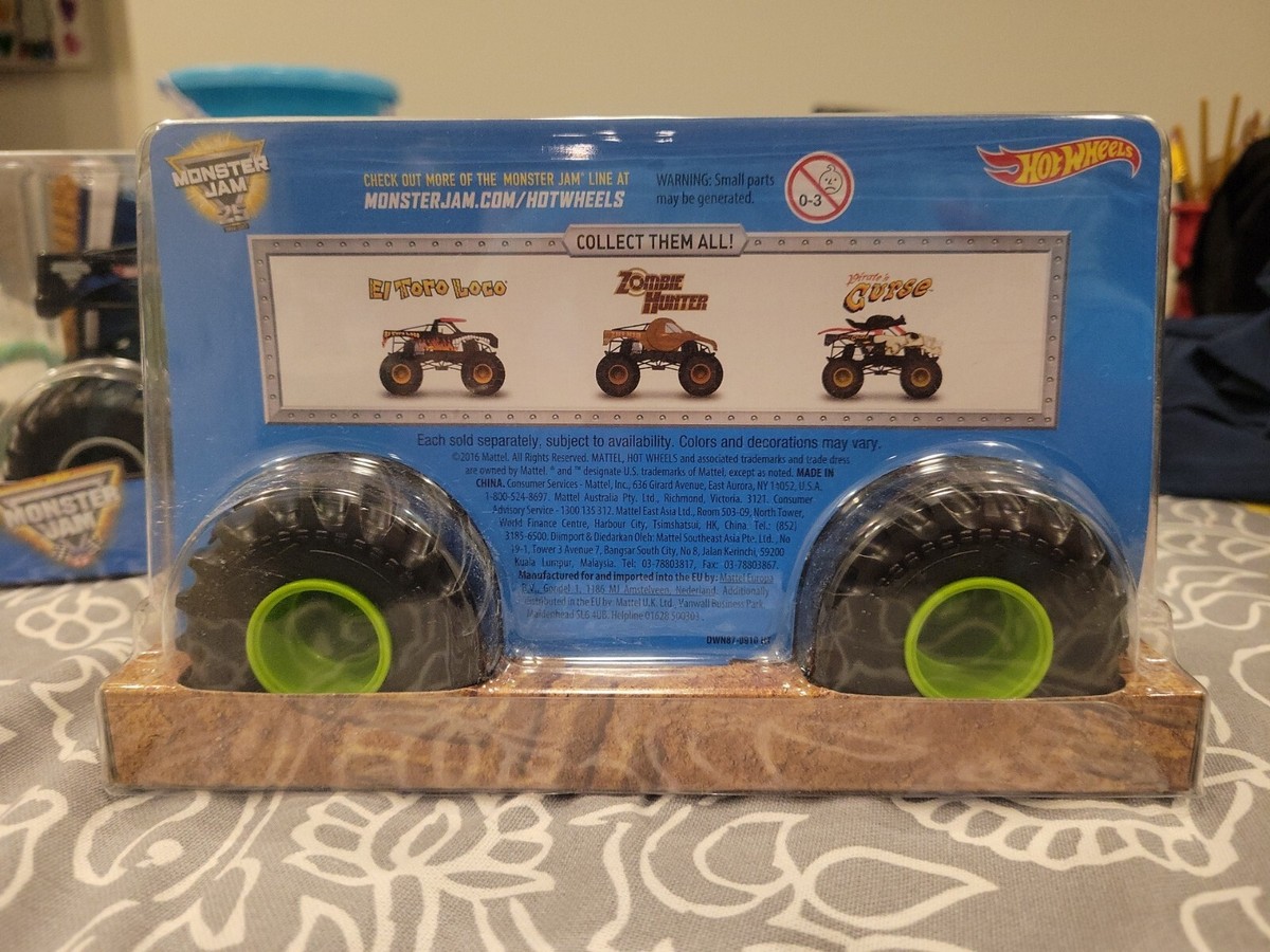 Hot Wheels Monster Jam Gas Monkey Garage Monster Truck 1:24