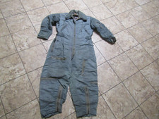 GENUINE MILITARY VINTAGE US AIR FORCE COVERALLS FLYING MENS TYPE CWU-1/P 1958 MR