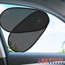 2pcs Adjustable Rotatable Car Side Window Sun Shade Block Sun Glare For Driver 2pcs Adjustable Rotatable Car Side Window Sun Shade Block Sun Glare For Driver