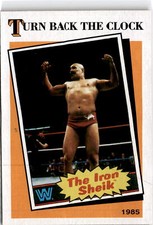2016 Topps WWE Heritage #1 The Iron Sheik Turn Back the Clock