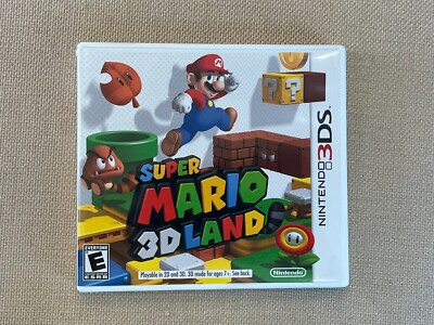 Super Mario 3D Land - Nintendo 3DS (2011) - COMPLTETE SET & TESTED