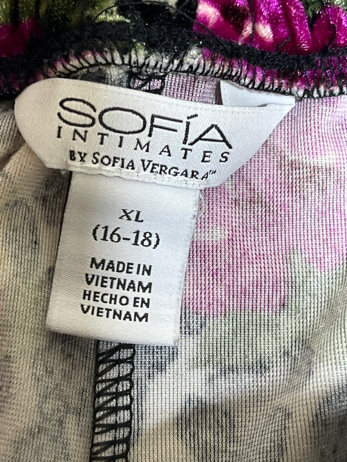 Sofia Intimates By Sofia Vergara Leopard Floral V… - image 9