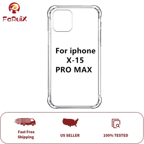 Funda CLARA Antigolpes para iPhone 15 14 13 12 11 Pro Max MINI Plus Xr Xs X Cubierta - Imagen 1 de 14