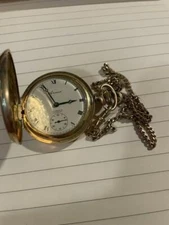 Arnex Time Co Pocket Watch Vintage 17Jewels Hunter Case Hand-winding Incabloc