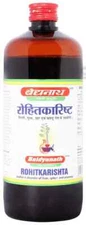 Baidyanath Rohitkarishta (450ml) Ayurvedic, Used as Liver health tonic