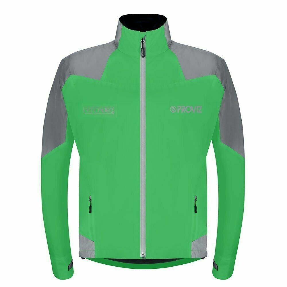 Proviz Nightrider Men's Hi Viz Reflective Waterproof Cycling Jacket 2.0