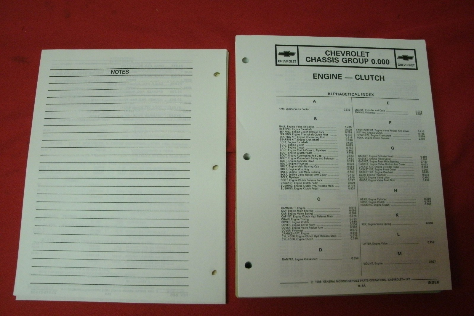 1984 88 CORVETTE PARTS CATALOG eBay