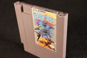 Nintendo Super C Contra 2 NES vintage original classic video game cartridge 1990