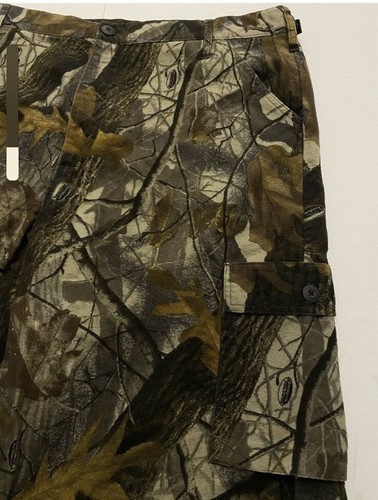 10X Mens Realtree Hardwoods Camo Cinch Waist Cargo Hunting Pants Sz 2XL - Picture 4 of 11