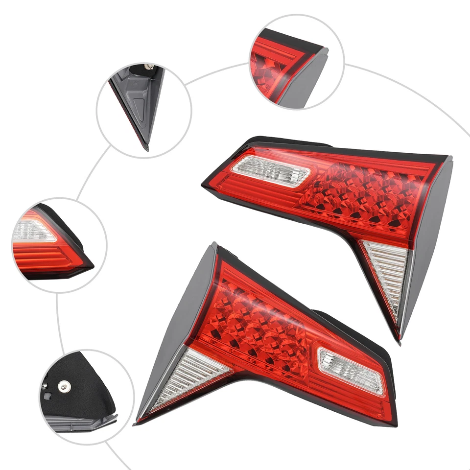 Luces traseras laterales izquierda y derecha luces traseras LED interiores para Honda HR-V HRV 2019-2022 Foto 3 de 4