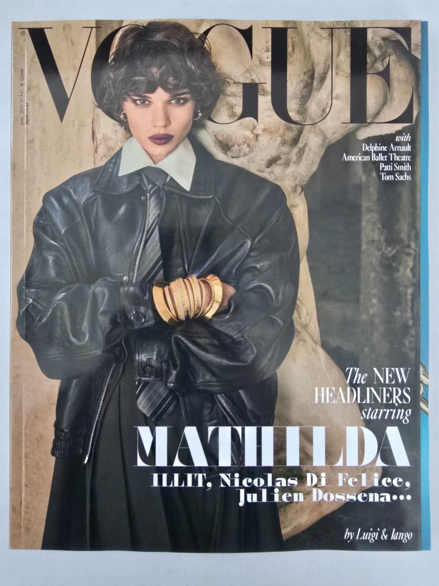 Vogue Korea Magazine 2025 June Mathilda Gvarliani | eBay