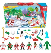 Imaginext Fisher-Price DC Super Friends, Advent Calendar, Ages 3 Years and up