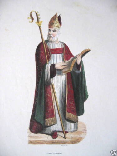 St. Augustine Hippo Sanctus Augustinus Hipponensis  - Picture 1 of 1