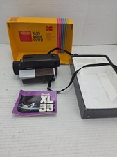 Kodak XL33 Super 8 Movie Camera, Manual Focus, w/ Case XL33 Cartridge