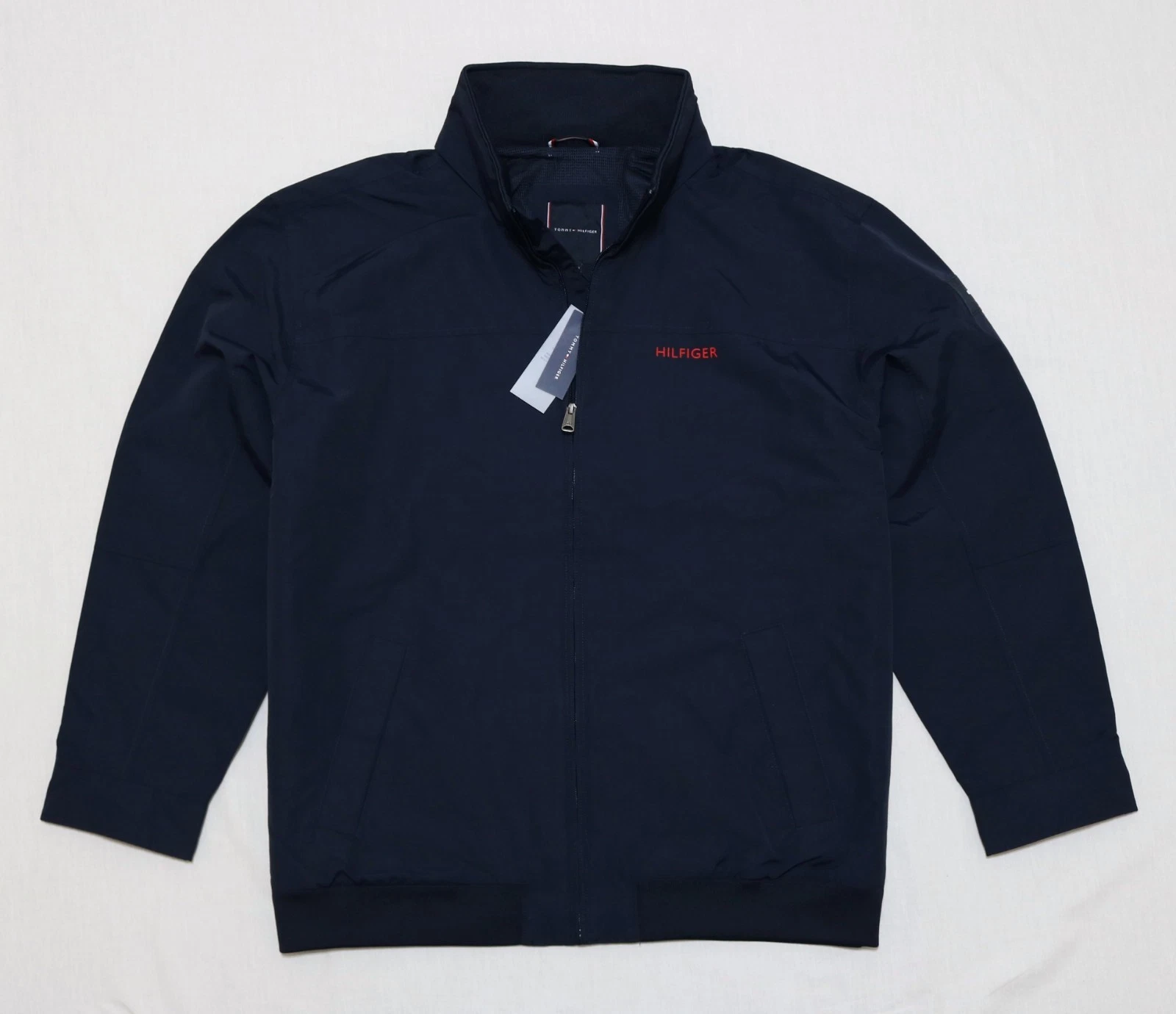 Tommy Hilfiger Men Mesh Lined Hooded Regatta jacket size S,M,L, 3XL new with tag