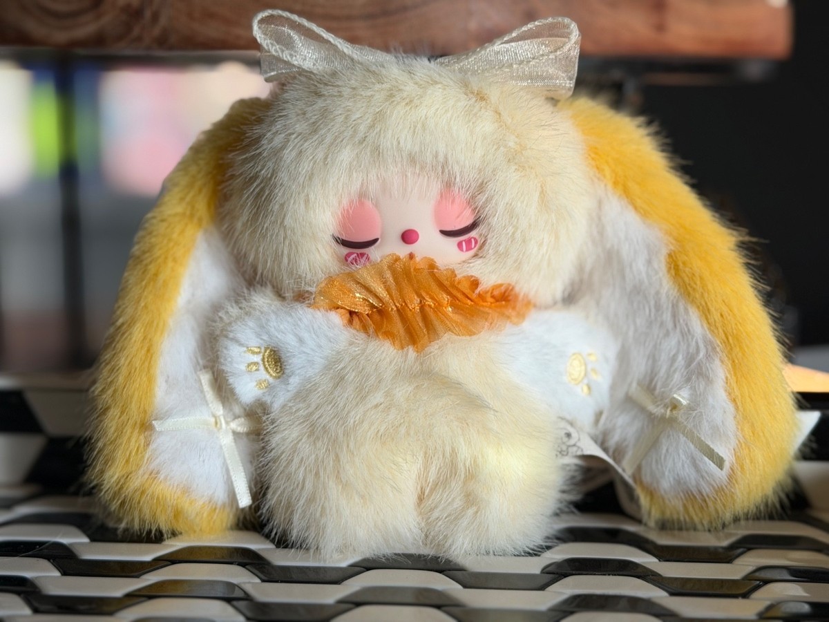 🐰Liila Rainbow Candy Bunny - Sugar Heart (🟡🐰) Sleepy Bunny | eBay