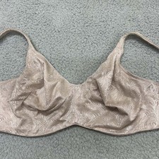 Playtex Bra 42D Full Coverage 4T88 Undercover Slimming Underwire Bra